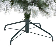 Load image into Gallery viewer, 7' Flocked Oregon Pine Artificial Christmas Tree with 400 Clear Lights
