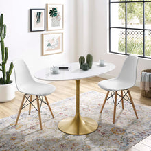 Load image into Gallery viewer, Lippa 48" Oval Wood Dining Table by Modway