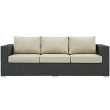 Load image into Gallery viewer, Sojourn Outdoor Patio Sunbrella¨ Sofa by Modway