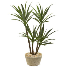 Load image into Gallery viewer, 46" Yucca Artificial Plant in White Planter