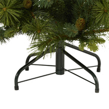 Load image into Gallery viewer, 4' North Carolina Mixed Pine Artificial Christmas Tree w/ 130 Warm White LED