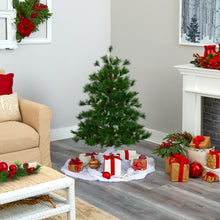 Load image into Gallery viewer, 4' Yukon Mixed Pine Artificial Christmas Tree with 366 Bendable Branches