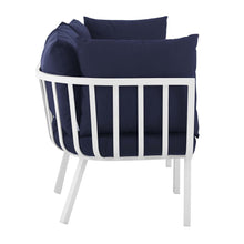 Load image into Gallery viewer, Riverside 3 Piece Outdoor Patio Aluminum Sectional Sofa Set by Modway