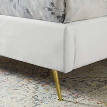 Load image into Gallery viewer, Lana Performance Velvet Queen Wingback Platform Bed by Modway
