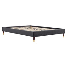 Load image into Gallery viewer, Harlow Performance Velvet King Platform Bed Frame by Modway