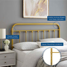 Load image into Gallery viewer, Sage Metal Twin Headboard by Modway