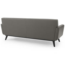Load image into Gallery viewer, Engage Top-Grain Leather Living Room Lounge Sofa by Modway