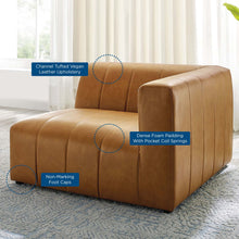 Load image into Gallery viewer, Bartlett Vegan Leather Right-Arm Chair by Modway