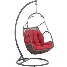 Load image into Gallery viewer, Arbor Outdoor Patio Wood Swing Chair by Modway