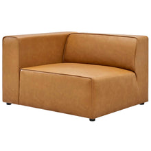 Load image into Gallery viewer, Mingle 3-Piece Vegan Leather Sectional Sofa by Modway