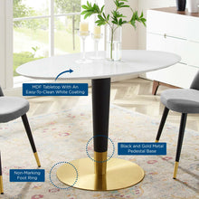 Load image into Gallery viewer, Zinque 48" Oval Dining Table by Modway