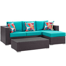 Load image into Gallery viewer, Convene 3 Piece Outdoor Patio Sofa Set by Modway