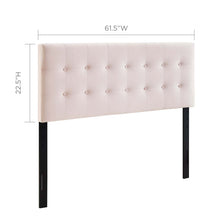 Load image into Gallery viewer, Emily Biscuit Tufted Performance Velvet Queen Headboard by Modway