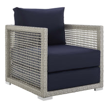 Load image into Gallery viewer, Aura Rattan Outdoor Patio Armchair by Modway