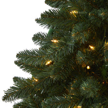 Load image into Gallery viewer, 6' Northern Rocky Spruce Artificial Christmas Tree with 300 Clear Lights