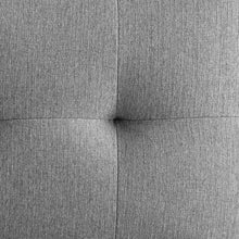 Load image into Gallery viewer, Privy Black Stainless Steel Upholstered Fabric Counter Stool by Modway