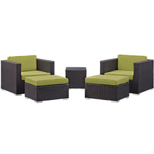 Load image into Gallery viewer, Convene 5 Piece Outdoor Patio Sectional Set by Modway