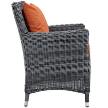 Load image into Gallery viewer, Summon 4 Piece Outdoor Patio Sunbrella¨ Dining Set by Modway