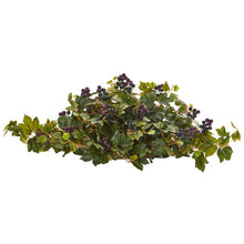 Load image into Gallery viewer, 33" Grape Leaf Artificial Ledge Plant