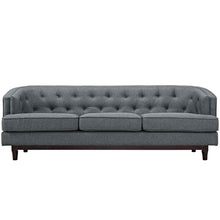 Load image into Gallery viewer, Coast Upholstered Fabric Sofa by Modway
