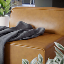 Load image into Gallery viewer, Mingle Vegan Leather Armless Chair by Modway