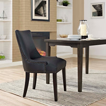Load image into Gallery viewer, Marquis Vegan Leather Dining Chair by Modway