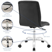 Load image into Gallery viewer, Prim Armless Mid Back Office Chair by Modway
