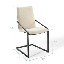 Load image into Gallery viewer, Pitch Upholstered Fabric Dining Armchair by Modway