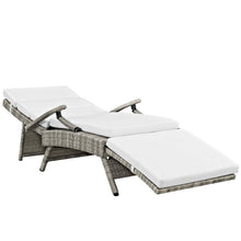 Load image into Gallery viewer, Envisage Chaise Outdoor Patio Wicker Rattan Lounge Chair by Modway