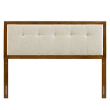 Load image into Gallery viewer, Draper Tufted Fabric and Wood Queen Headboard by Modway