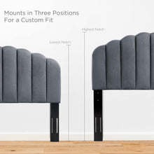 Load image into Gallery viewer, Veronique Performance Velvet Twin Headboard by Modway