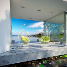 Load image into Gallery viewer, Encounter Swing Outdoor Patio Fabric Lounge Chair by Modway