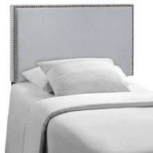 Load image into Gallery viewer, Region Nailhead Upholstered Twin Headboard by Modway