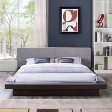 Load image into Gallery viewer, Freja Fabric Queen Platform Bed by Modway