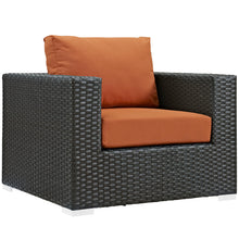 Load image into Gallery viewer, Sojourn 7 Piece Outdoor Patio Sunbrella¨ Sectional Set by Modway