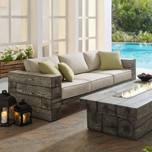 Load image into Gallery viewer, Manteo Rustic Coastal Outdoor Patio Sunbrella¨Sofa by Modway