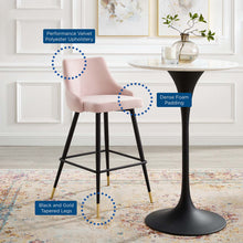 Load image into Gallery viewer, Adorn Performance Velvet Bar Stool by Modway