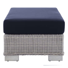 Load image into Gallery viewer, Conway Sunbrella¨ Outdoor Patio Wicker Rattan Ottoman by Modway
