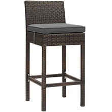 Load image into Gallery viewer, Conduit Outdoor Patio Wicker Rattan Bar Stool in B