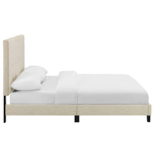 Load image into Gallery viewer, Melanie Tufted Button Upholstered Fabric Full Platform Bed by Modway