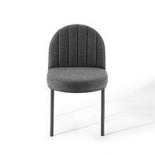 Load image into Gallery viewer, Isla Channel Tufted Upholstered Fabric Dining Side Chair by Modway