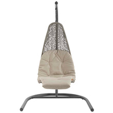 Load image into Gallery viewer, Landscape Hanging Chaise Lounge Outdoor Patio Swing Chair by Modway