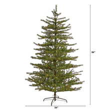 Load image into Gallery viewer, 7' Vancouver Mountain Pine Artificial Christmas Tree with 450 Clear Lights