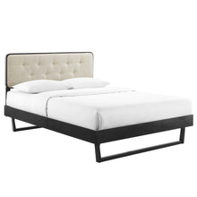 Load image into Gallery viewer, Bridgette Wood Full Platform Bed With Angular Frame by Modway