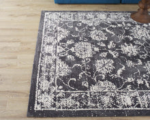 Load image into Gallery viewer, Kazia Distressed Floral Lattice 5x8 Area Rug by Modway