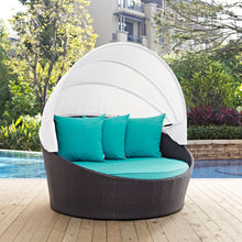 Load image into Gallery viewer, Convene Canopy Outdoor Patio Daybed by Modway