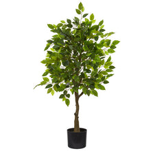 Load image into Gallery viewer, 39"  Ficus Artificial Tree