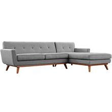 Load image into Gallery viewer, Engage Right-Facing Upholstered Fabric Sectional Sofa by Modway