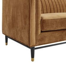 Load image into Gallery viewer, Devote Channel Tufted Performance Velvet Sofa by Modway