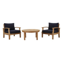 Load image into Gallery viewer, Marina 3 Piece Outdoor Patio Teak Set by Modway